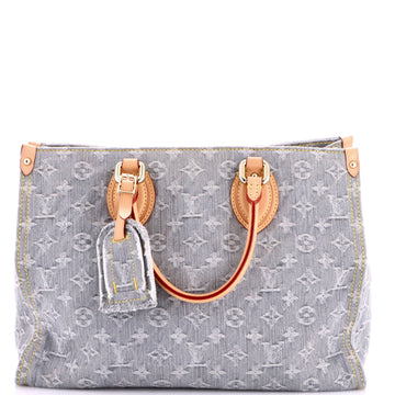 Louis Vuitton OnTheGo Tote Monogram Denim MM