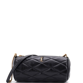 Saint Laurent Sade Tube Bag Quilted Leather Mini
