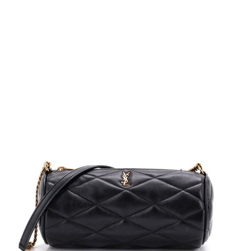 Saint Laurent Sade Tube Bag Quilted Leather Mini