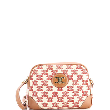 Celine Camera Bag Triomphe Canvas Small