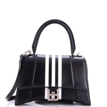 Balenciaga x adidas Hourglass Top Handle Bag Leather Small