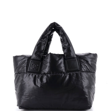 Chanel Coco Cocoon Reversible Tote Quilted Nylon Small