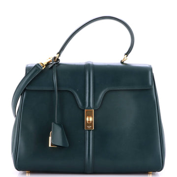 Celine 16 Top Handle Bag Smooth Calfskin Medium