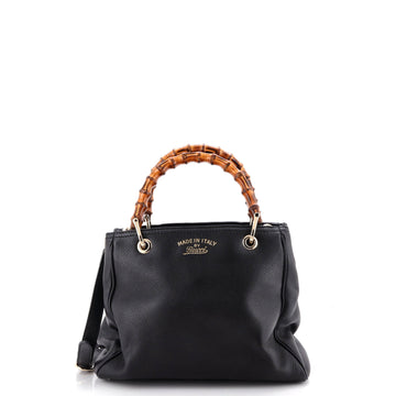Gucci Bamboo Shopper Tote Leather Small
