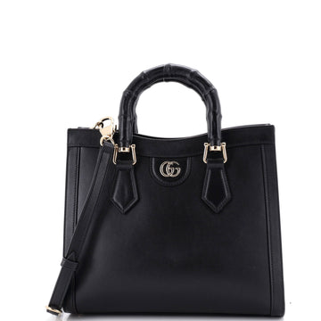 Gucci Diana NM Bamboo Handle Tote Leather Small