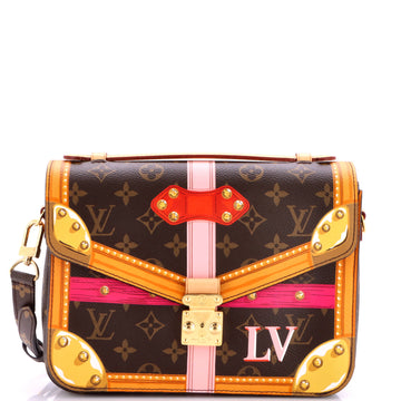 Louis Vuitton Pochette Metis Limited Edition Summer Trunks Monogram Canvas
