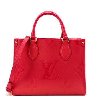 Louis Vuitton OnTheGo Tote Monogram Empreinte Giant PM