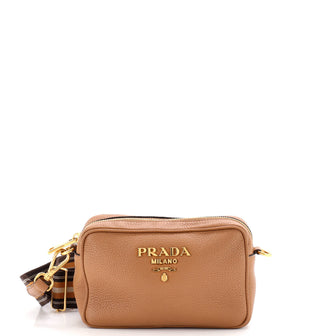 Prada Dual Strap Camera Bag Vitello Phenix Mini