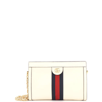 Gucci Ophidia Chain Shoulder Bag Leather Small