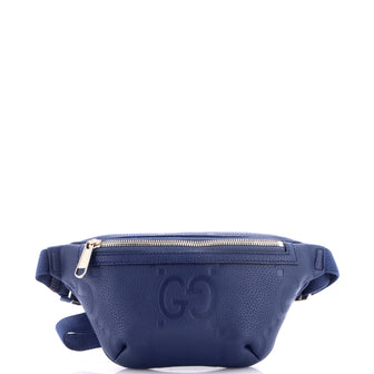 Gucci Belt Bag Jumbo GG Embossed Leather Small