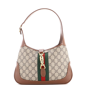 Gucci Jackie 1961 Hobo GG Coated Canvas Small