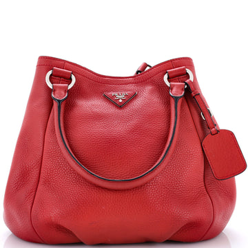 Prada Convertible Shopping Tote Vitello Daino Small