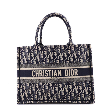 Christian Dior Book Tote Oblique Canvas Medium