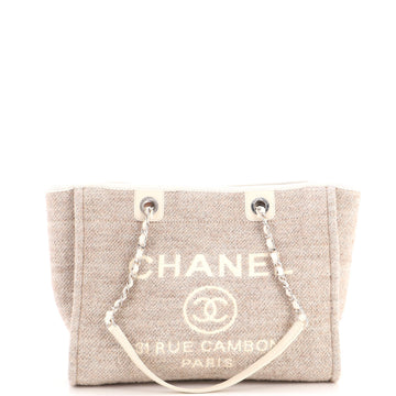 Chanel Deauville Tote Mixed Fibers Medium