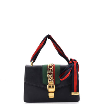 Gucci Sylvie Shoulder Bag Leather Small