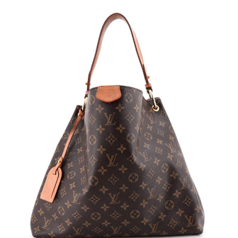 Louis Vuitton Graceful Handbag Monogram Canvas MM