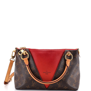 Louis Vuitton V Tote Monogram Canvas and Leather BB