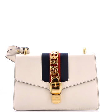 Gucci Sylvie Shoulder Bag Leather Small