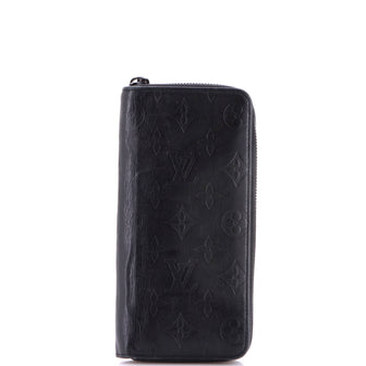 Louis Vuitton Zippy Wallet Monogram Shadow Leather Vertical