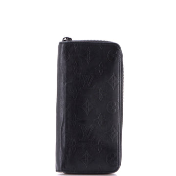 Louis Vuitton Zippy Wallet Monogram Shadow Leather Vertical