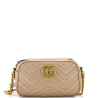 Gucci GG Marmont Shoulder Bag Matelasse Leather Small