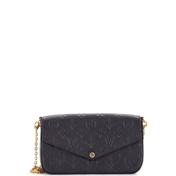 Louis Vuitton Felicie Pochette Monogram Empreinte Leather