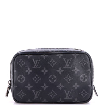 Louis Vuitton Toiletry Pouch Monogram Eclipse Canvas PM