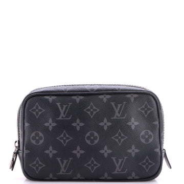 Louis Vuitton Toiletry Pouch Monogram Eclipse Canvas PM