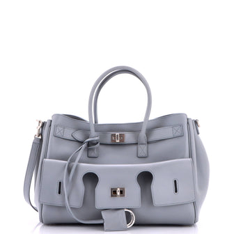 Balenciaga Bel Air Carry All Bag Leather Small