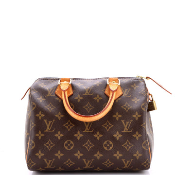 Louis Vuitton Speedy Handbag Monogram Canvas 25