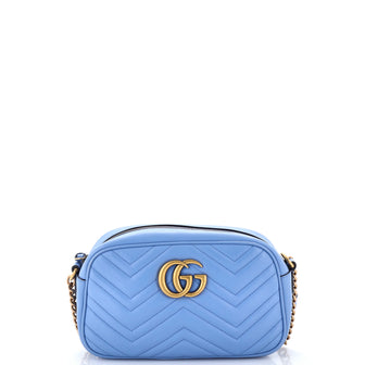 Gucci GG Marmont Shoulder Bag Matelasse Leather Small