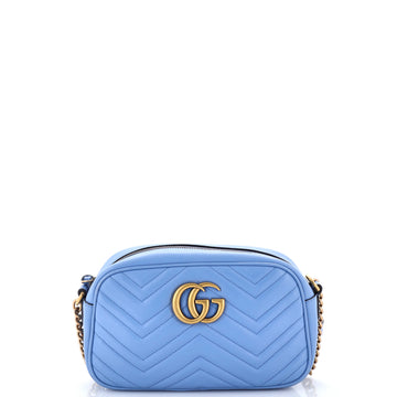Gucci GG Marmont Shoulder Bag Matelasse Leather Small
