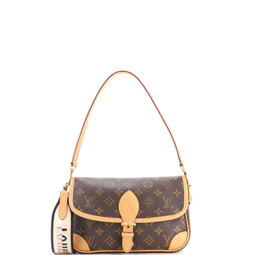 Louis Vuitton Diane NM Handbag Monogram Canvas Nano