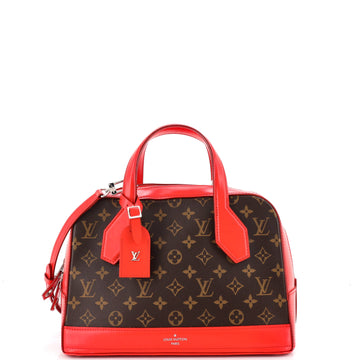 Louis Vuitton Dora Handbag Monogram Canvas and Calfskin PM
