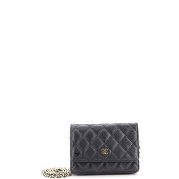 Chanel Wallet on Chain Quilted Caviar Mini