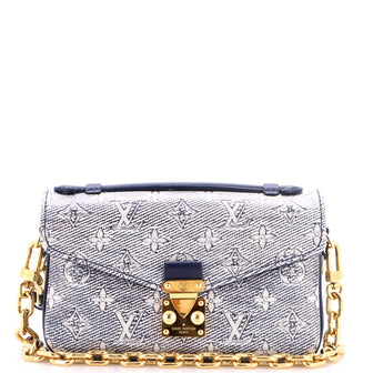 Louis Vuitton Pochette Metis Monoglam Jacquard Canvas East West