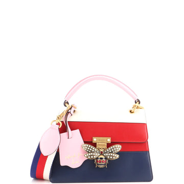 Gucci Queen Margaret Top Handle Bag Colorblock Leather Small