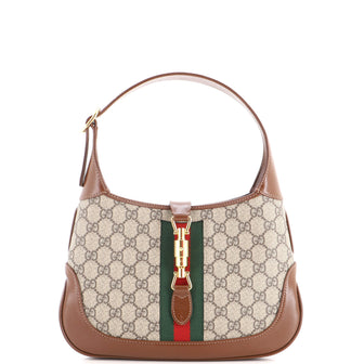 Gucci Jackie 1961 Hobo GG Coated Canvas Small