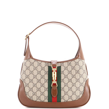 Gucci Jackie 1961 Hobo GG Coated Canvas Small