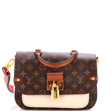 Louis Vuitton Vaugirard Handbag Monogram Canvas with Leather