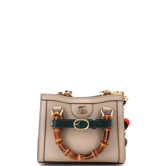 Gucci Diana NM Bamboo Handle Tote Leather Mini