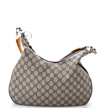 Gucci Attache Shoulder Bag GG Coated Canvas Medium