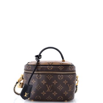 Louis Vuitton Vanity Handbag Reverse Monogram Canvas PM