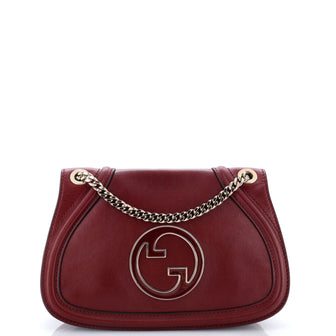 Gucci Blondie NM Chain Crossbody Bag Leather Small