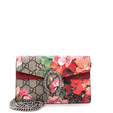 Gucci Dionysus Bag Blooms Print GG Coated Canvas Super Mini