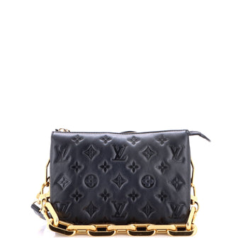 Louis Vuitton Coussin Bag Monogram Embossed Lambskin BB