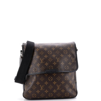 Louis Vuitton Bass Messenger Bag Macassar Monogram Canvas MM