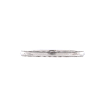 Tiffany & Co. Classic Milgrain Band Ring Platinum 2mm