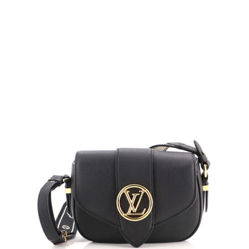 Louis Vuitton LV Pont 9 Soft Bag Leather PM