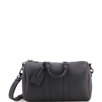 Louis Vuitton Aerogram Keepall Bandouliere Bag Leather 35